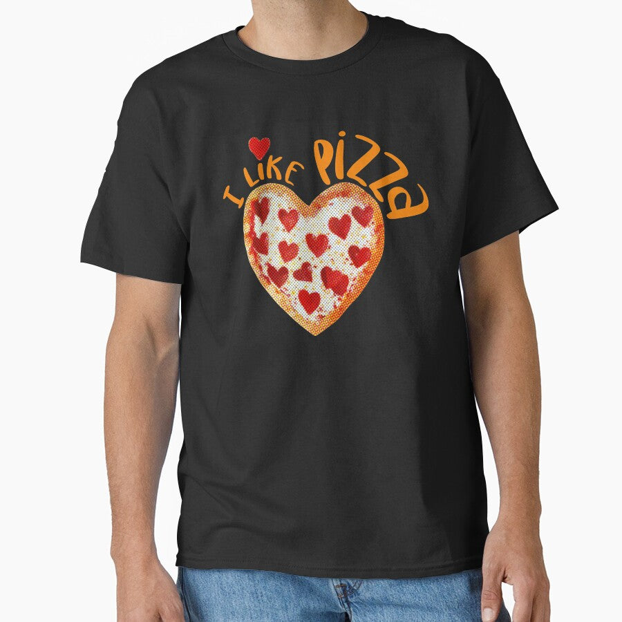 I like pizza more than people common people Classic T-Shirt