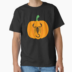 Halloween Jack O Lantern Scorpio Zodiac Sign Classic T-Shirt
