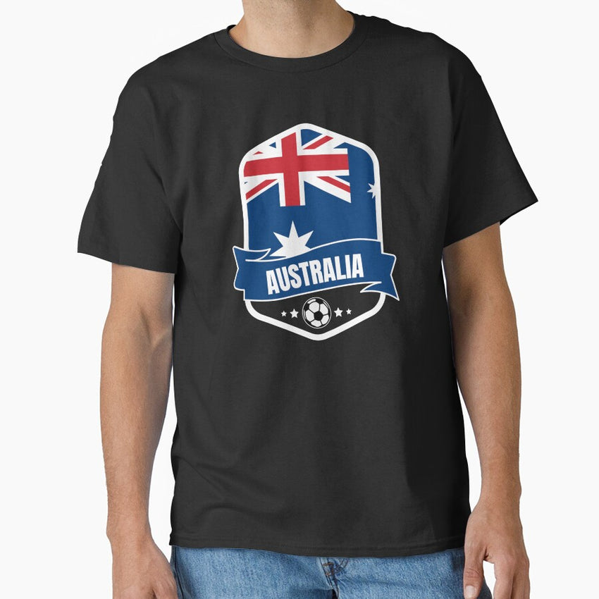 Australia Soccer Emblem Classic T-Shirt