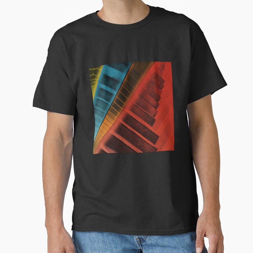 Aesthetic Colorful Collage Classic T Shirt