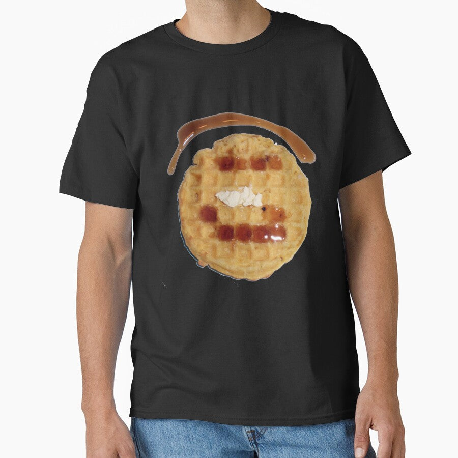 A Happy Waffle Face Classic T-Shirt