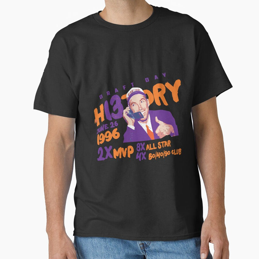 Steve Nash history tee t-shirt Classic T-Shirt