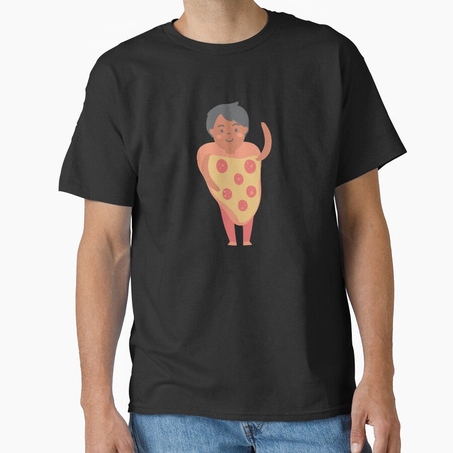 Boy in Pizza Costume Classic T-Shirt