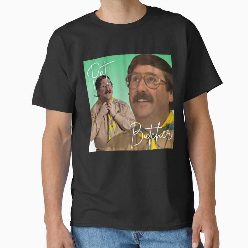 BBC Ghosts Pat Retro Tee Classic T-Shirt