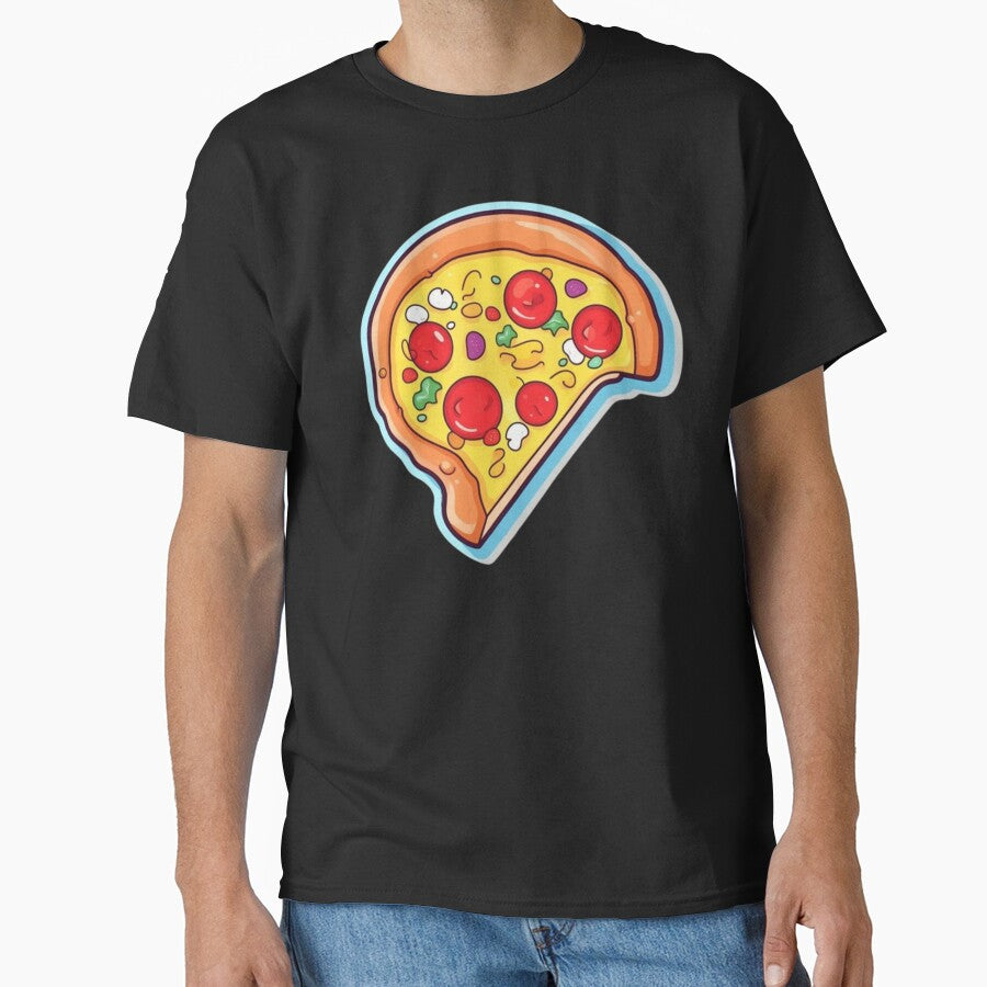 KawaiiMadness Pepperoni Pizza Classic T-Shirt