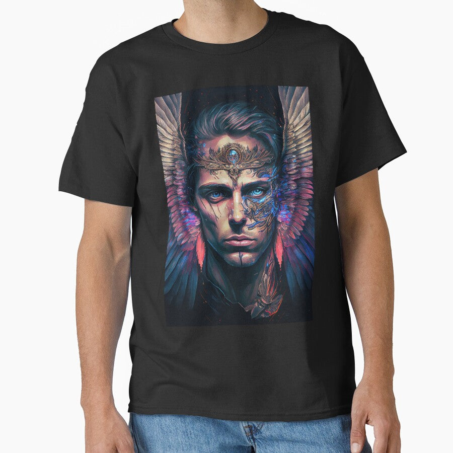 Archangel Metatron Illustration Classic T Shirt