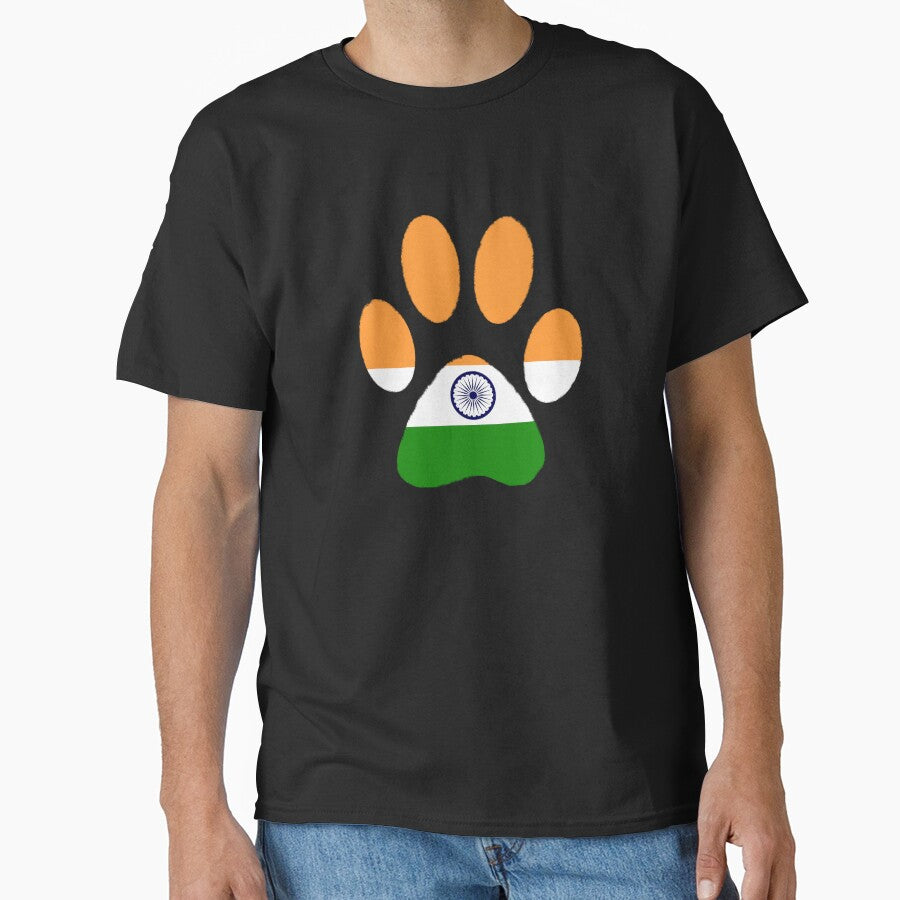 Indian Cat Paw Classic T-Shirt