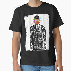Banksy Splash Magritte Classic T Shirt