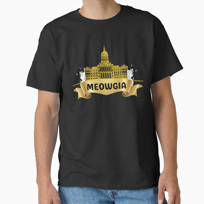 Atlanta Georgia Meow Classic T-Shirt