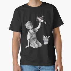 BANKSY Superhero Nurse NHS Classic T-Shirt