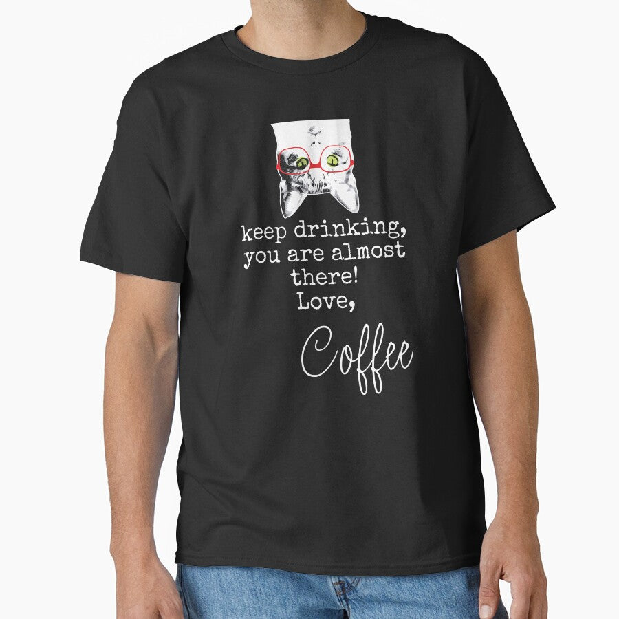 Catnip Lovers and Coffee Classic T-Shirt