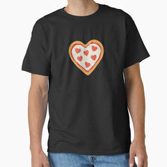 Pizza Heart Fun Cute Novelty Classic T-Shirt