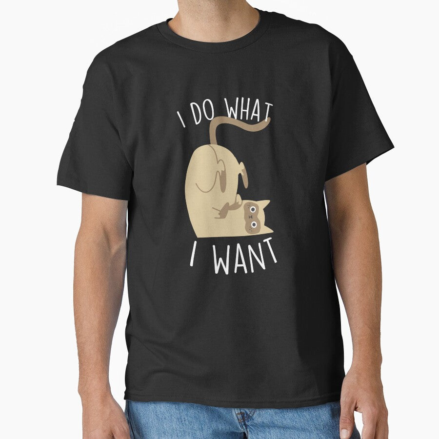 Siamese Cat What I Want Classic T-Shirt