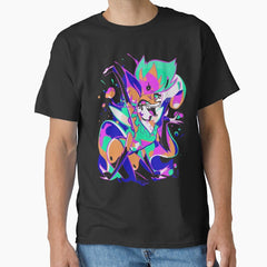 Helluva Boss Queen Bee Beelzebub Summer Splatter Pop Art Classic T Shirt