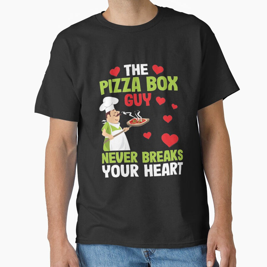 Pizza Box Guy Valentine Day Classic T-Shirt