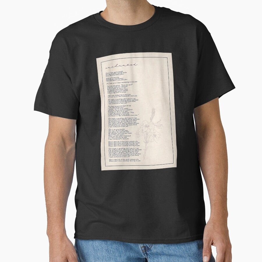 Enchanted Lyric Taylor Swift Classic T Shirt