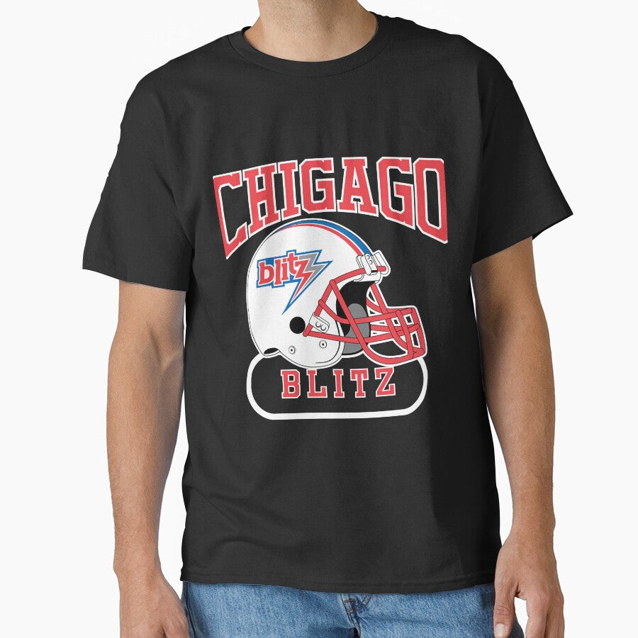 Chicago Blitz Helmet Classic T-Shirt