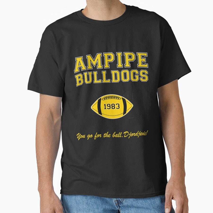 Ampipe Football Alternates Baseball ¾ Sleeve Classic T-Shirt