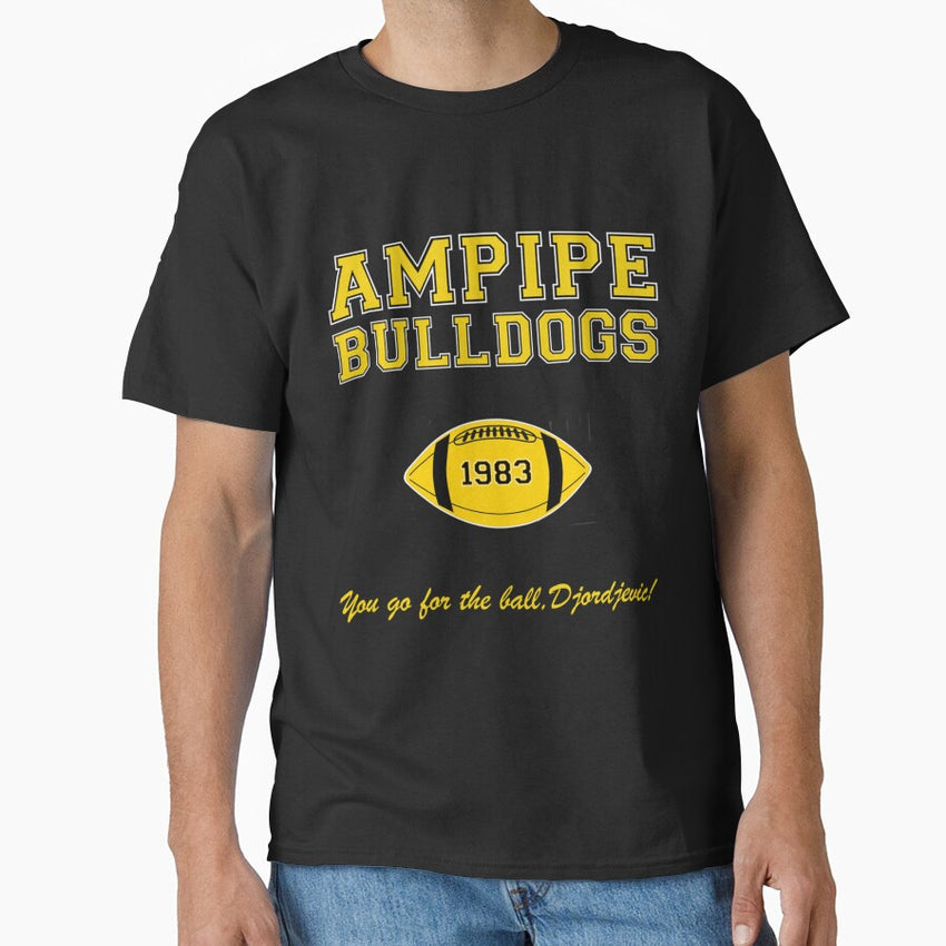 Ampipe Football Alternates Baseball ¾ Sleeve Classic T-Shirt