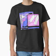 Aesthetic Kitty Paw Beans Classic T Shirt