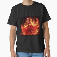 Aries Fire Sign Woman Classic T Shirt