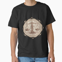 Astrology Zodiac Designs: Libra #4 Classic T-Shirt
