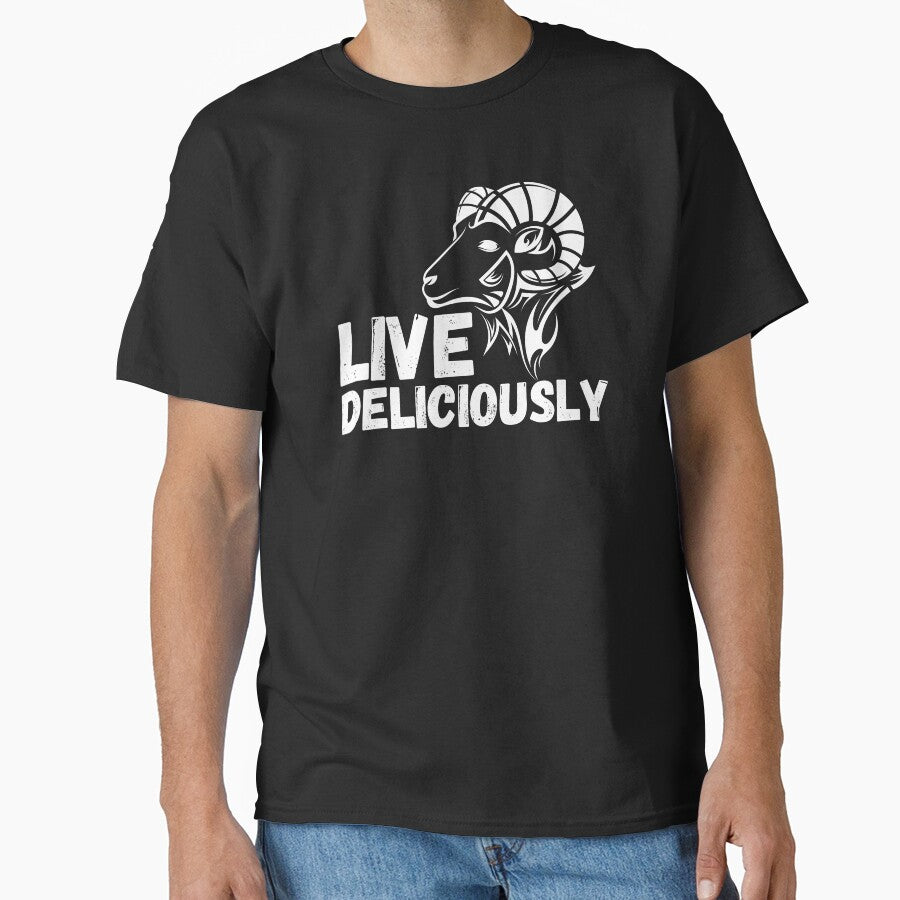 Live Deliciously Classic T-Shirt