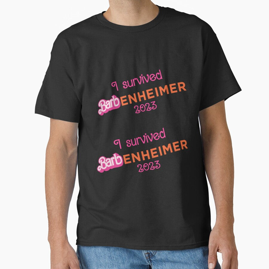Barbenheimer Sticker Pack Of 2 Select Big Size Classic T Shirt