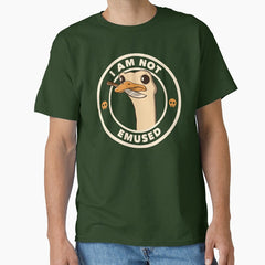 I Am Not Emused Funny Emu By Tobe Fonseca Classic T Shirt