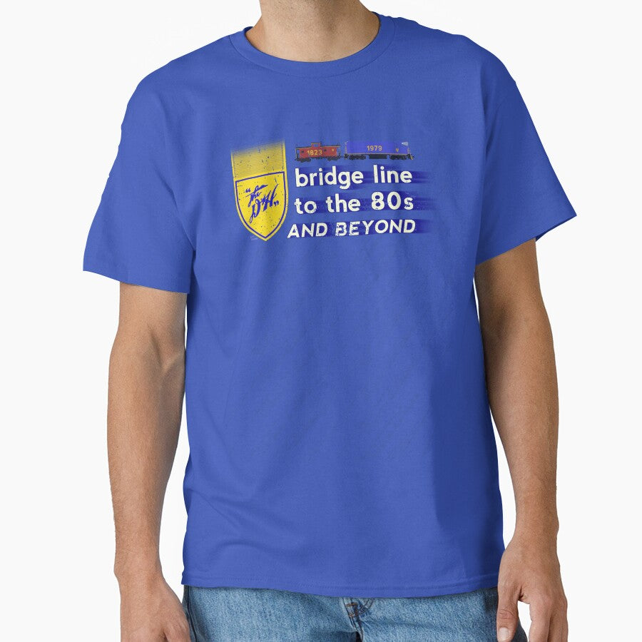 Delaware & Hudson Railroad - ''Bridge Line to the 80s'' Classic T-Shirt