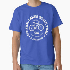 Central Lakes State Trail Cycling Classic T Shirt