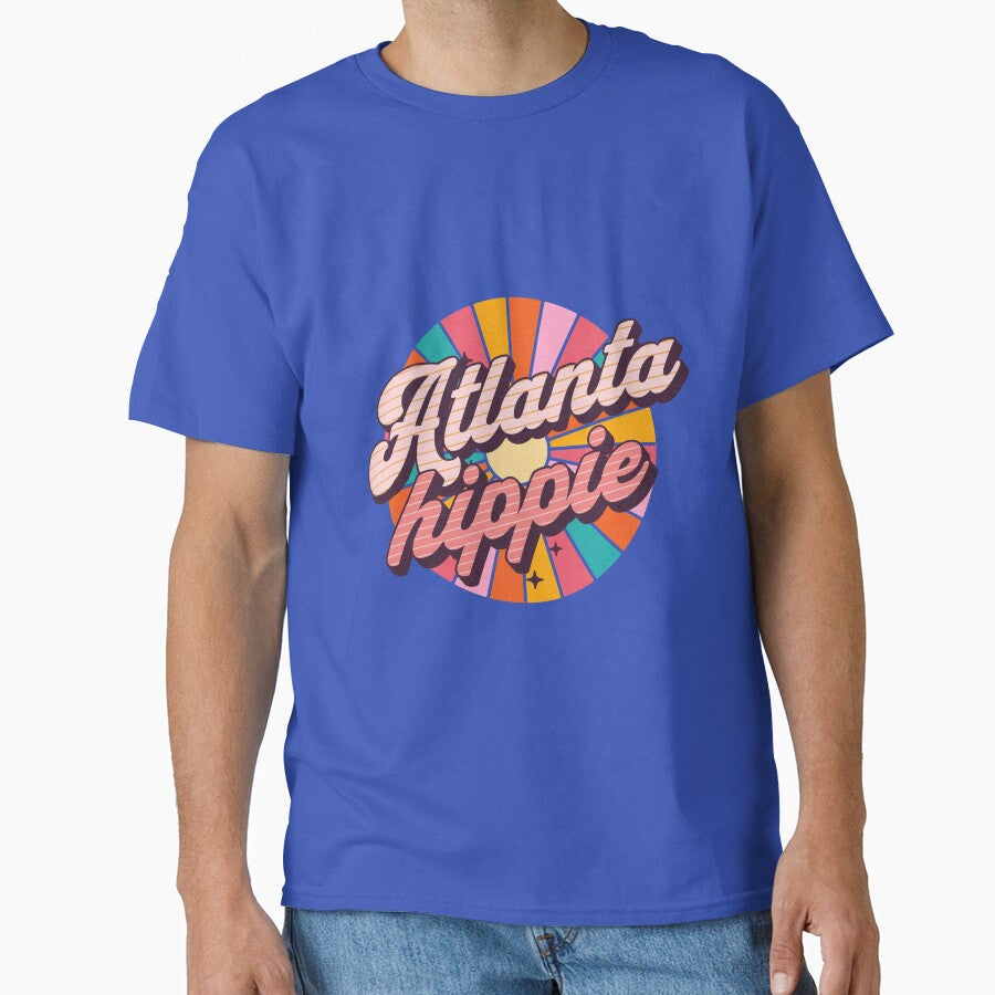 Atlanta Hippie Flower Power Unique Psychedelic Christmas Gift Classic T Shirt