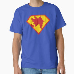 AZERBAIJAN - Freedom Is The Superpower - SUPERHERO design Classic T-Shirt
