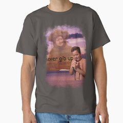Never Gib Up Gibby Classic T Shirt