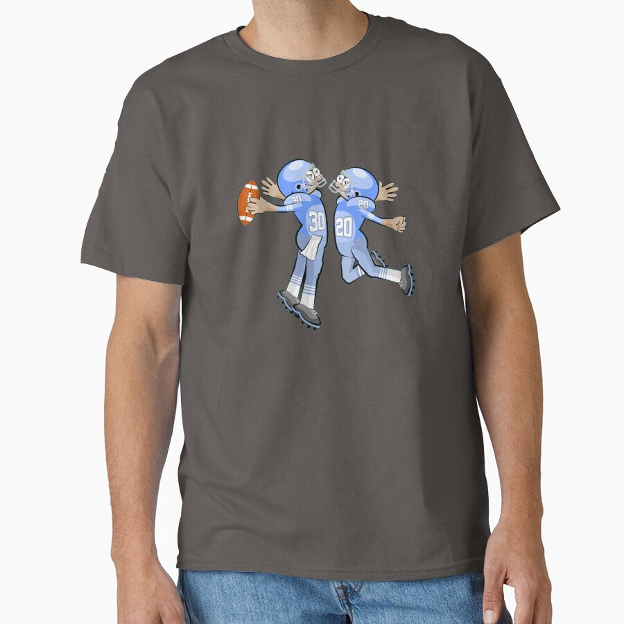 American Football Cartoon Style 32/41 Classic T-Shirt