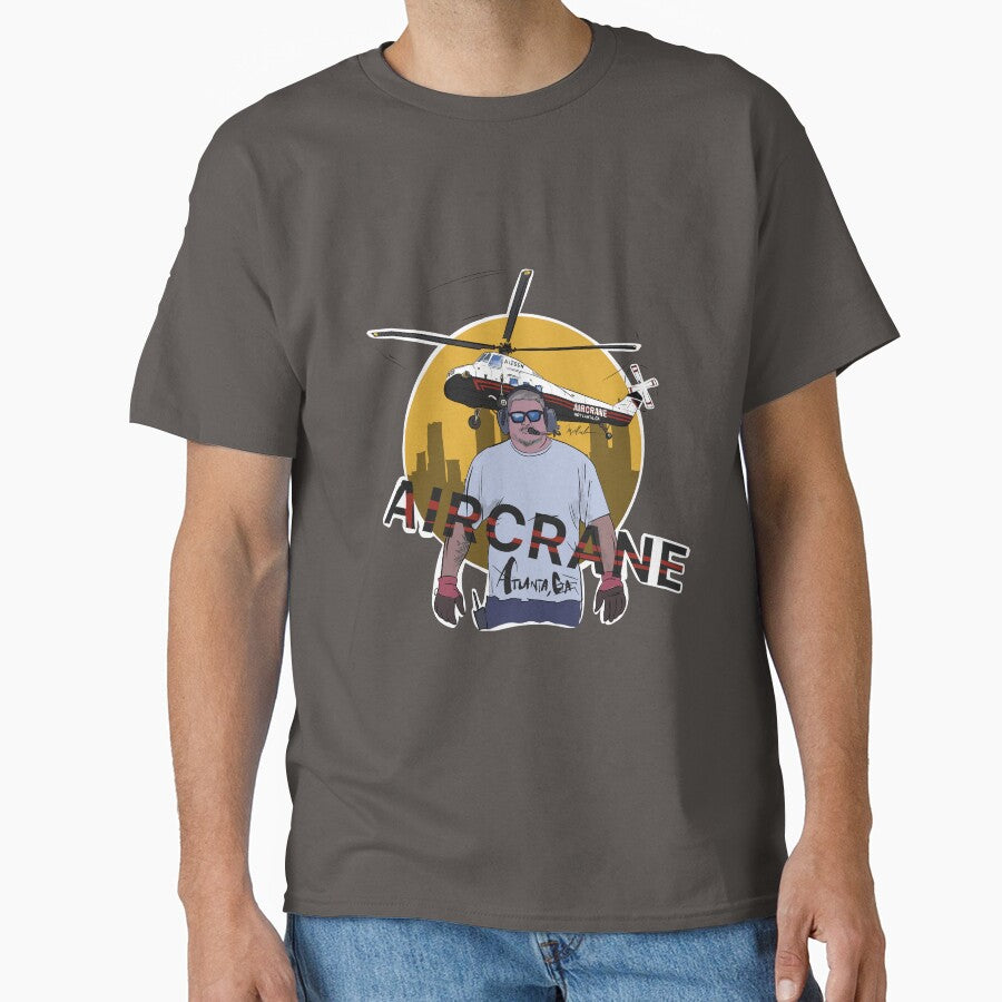 Aircrane Helicopter Lifting Company Classic T Shirt