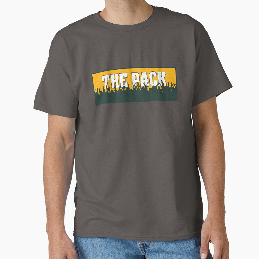 Cheering Green Bay (THE PACK) Classic T-Shirt
