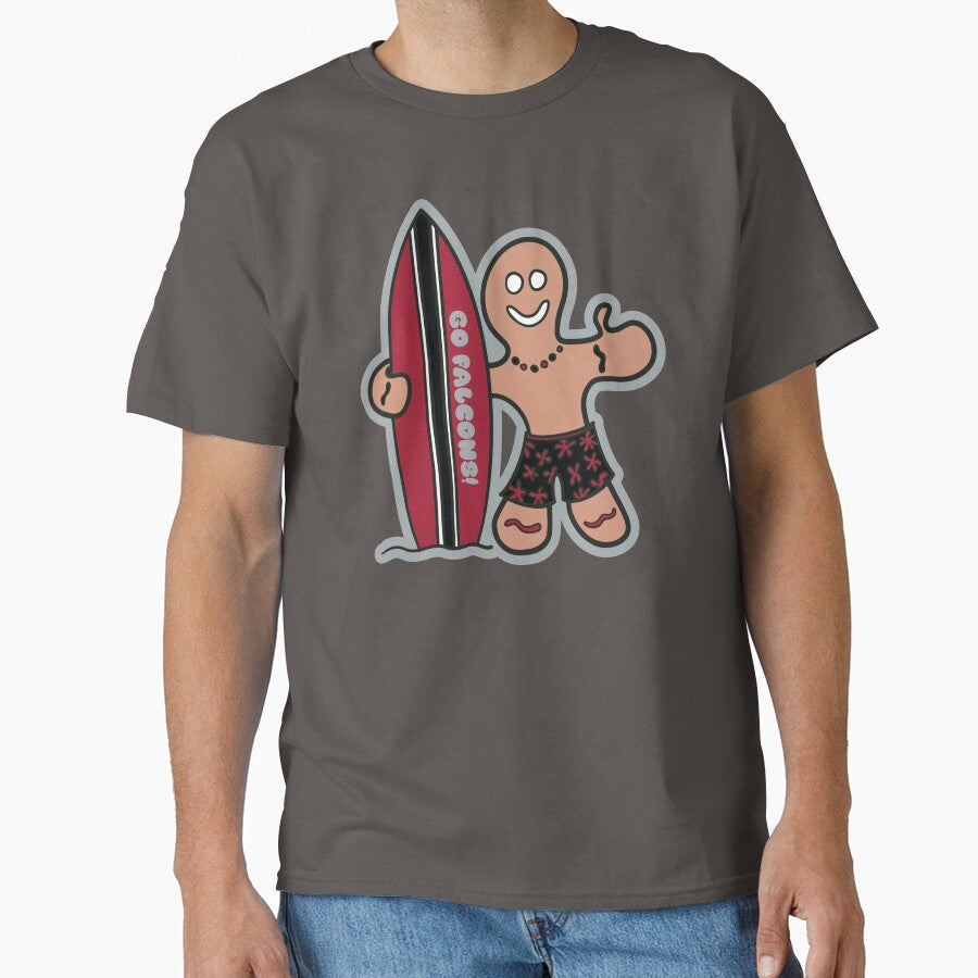Surfs Up for the Atlanta Falcons Classic T-Shirt