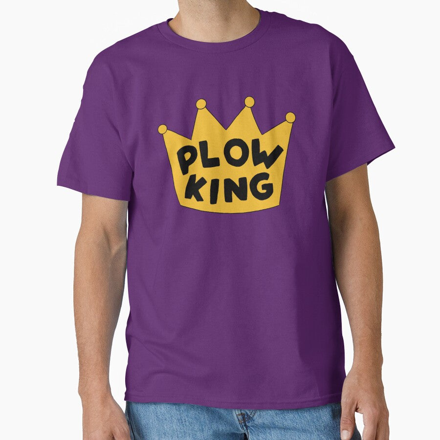 Plow King The Simpsons Inspired Heckinfarout Classic T Shirt