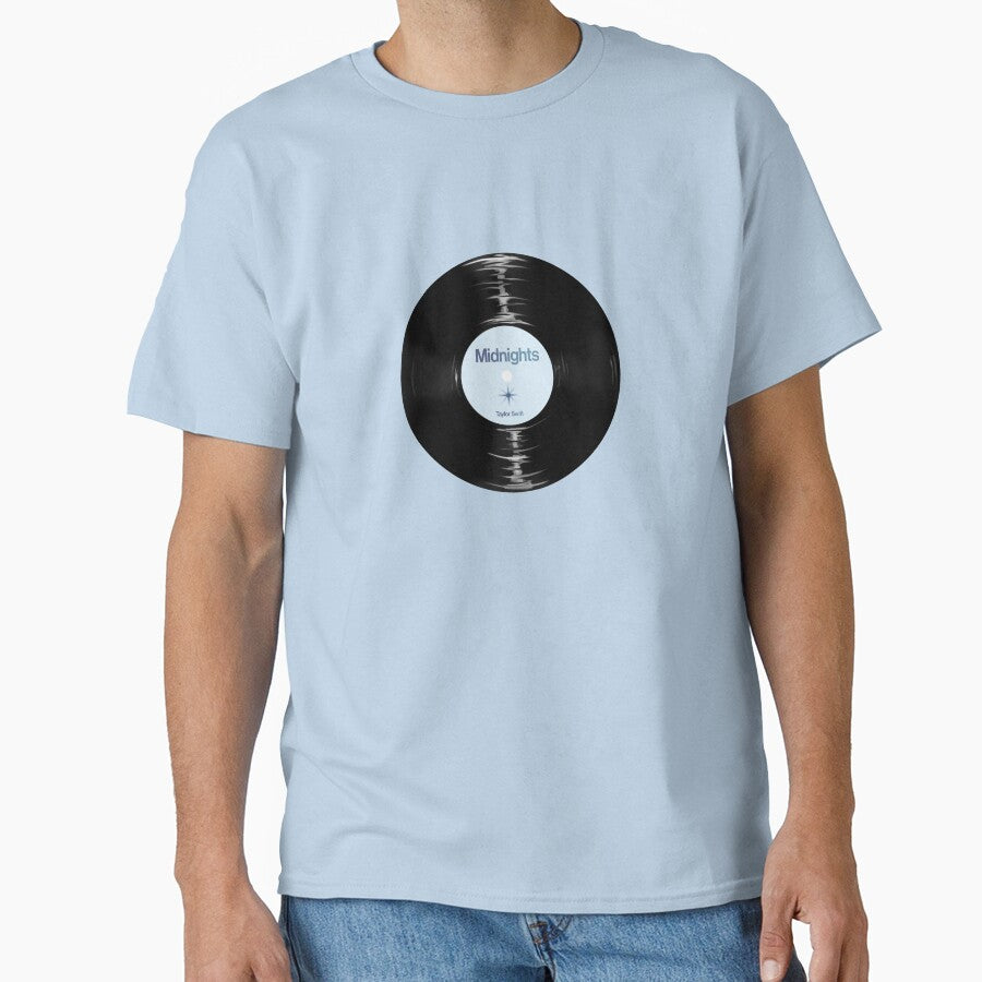 Taylor Swift Vinyl Record Midnights Classic T Shirt