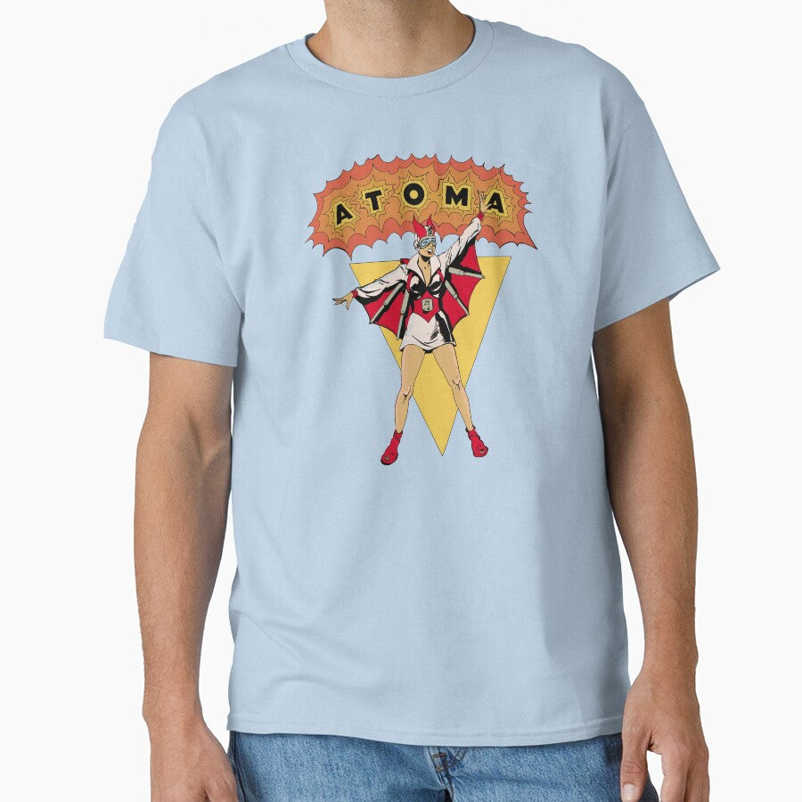 Atoma - Retro Superhero of the Golden Age Classic T-Shirt