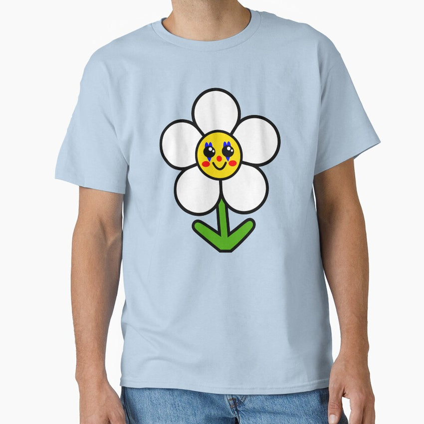 Retro Clowncore Kidcore Flower Classic T-Shirt