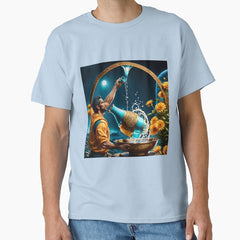 Horoscope - Zodiac Sign - Aquarius 8 Classic T-Shirt