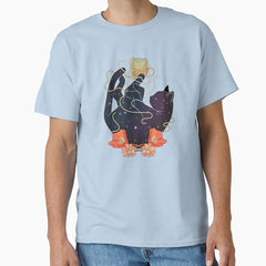 Cat Playing With A Ball Of String Classic T-Shirt