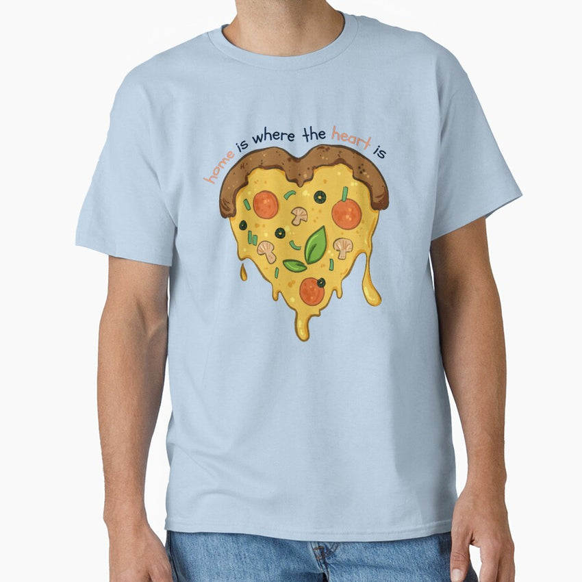pizza is home Classic T-Shirt