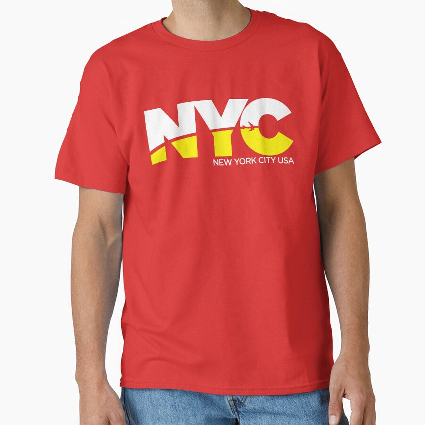 AIRPORT CODE ABBREVIATIONS - NEW YORK CITY USA Classic T-Shirt