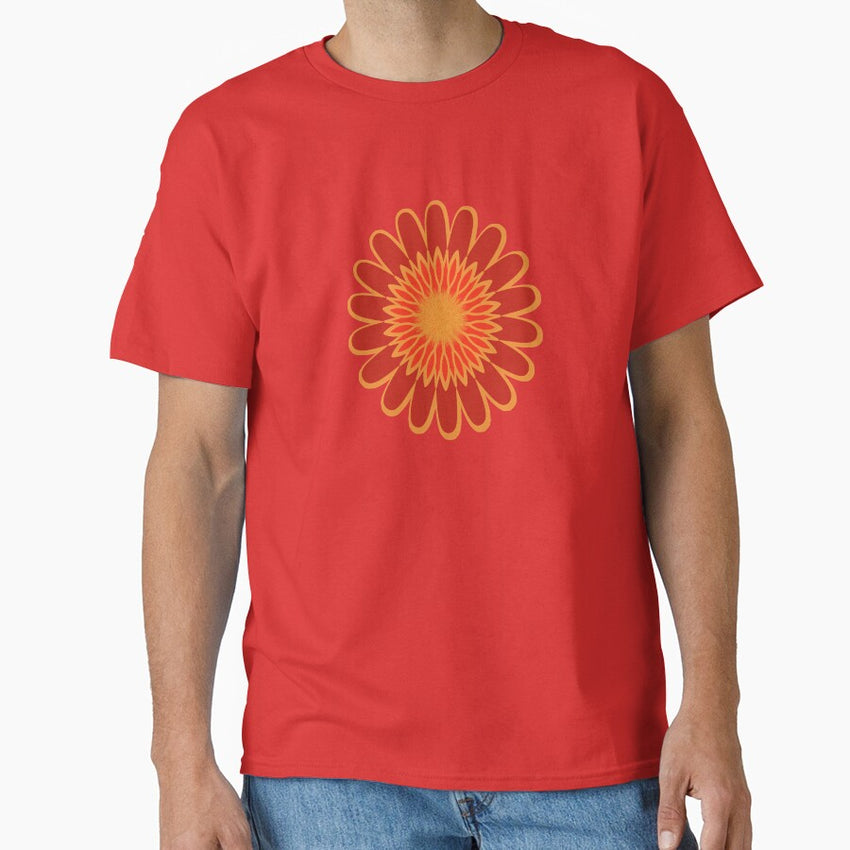 Red Sunflower Classic T-Shirt