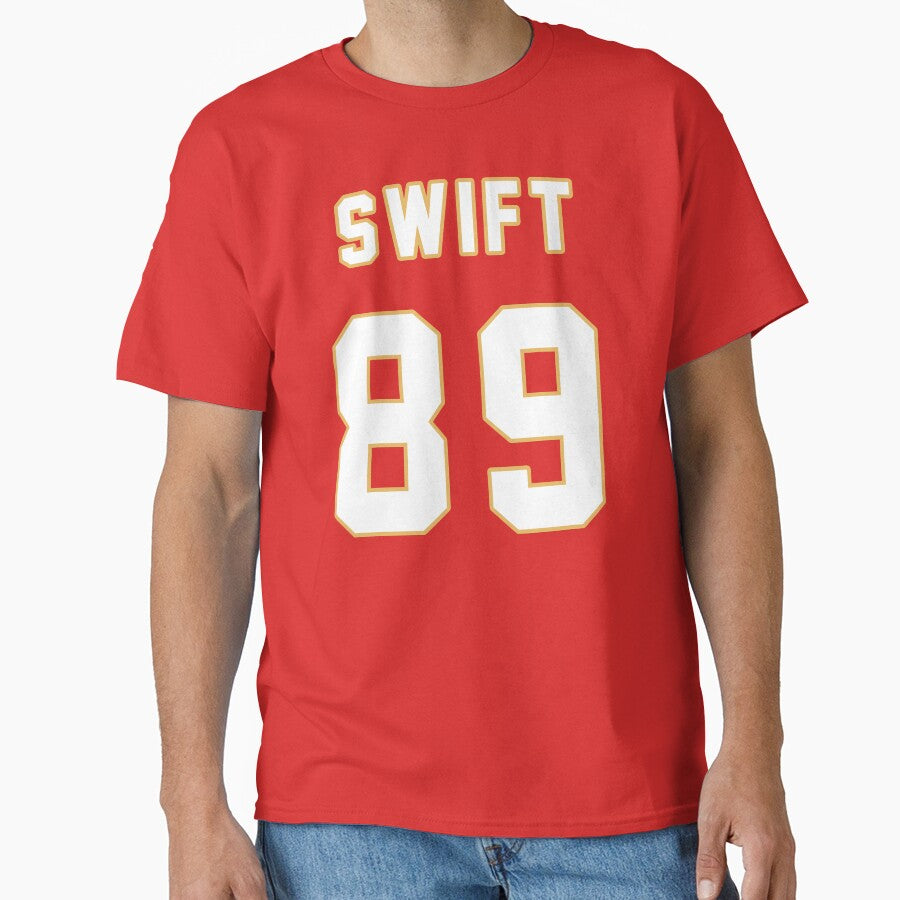 Swifty 89 Red Team Classic T Shirt