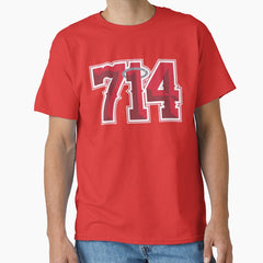 Baseball - Anaheim - 714 Area Code Classic T-Shirt