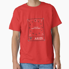 Aries I Was Not Made To Be Subtle Bold Funny Zodiac T Shirt Classic T Shirt